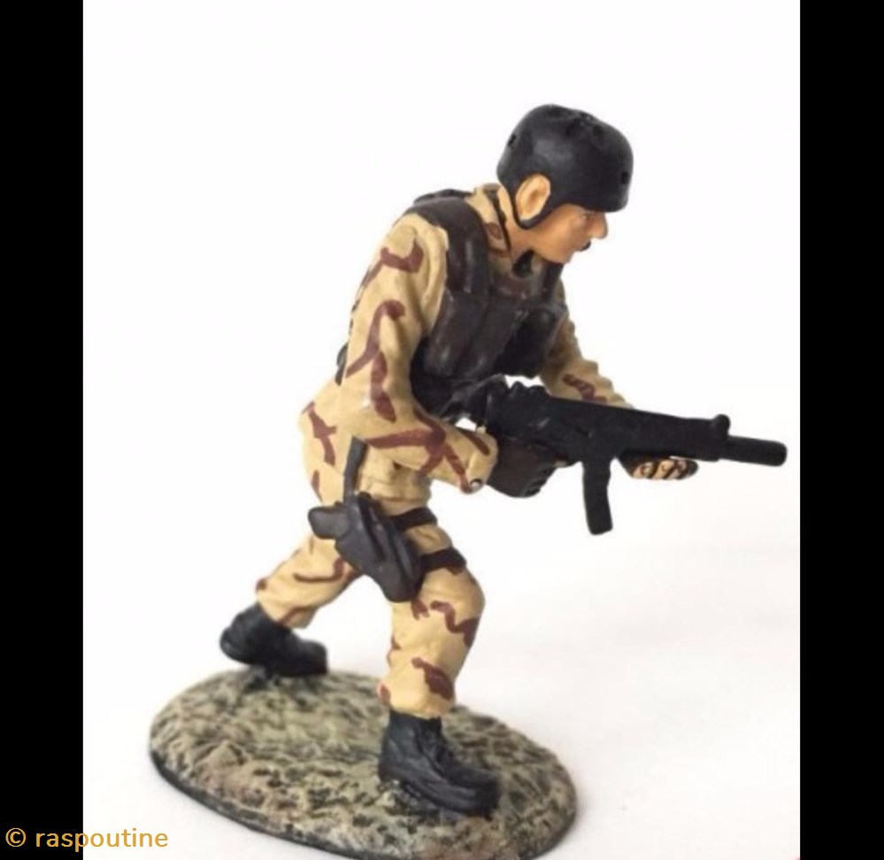 Commando Delta Force US - 1992 figurines historiques apres guerre commando delta force us 1992