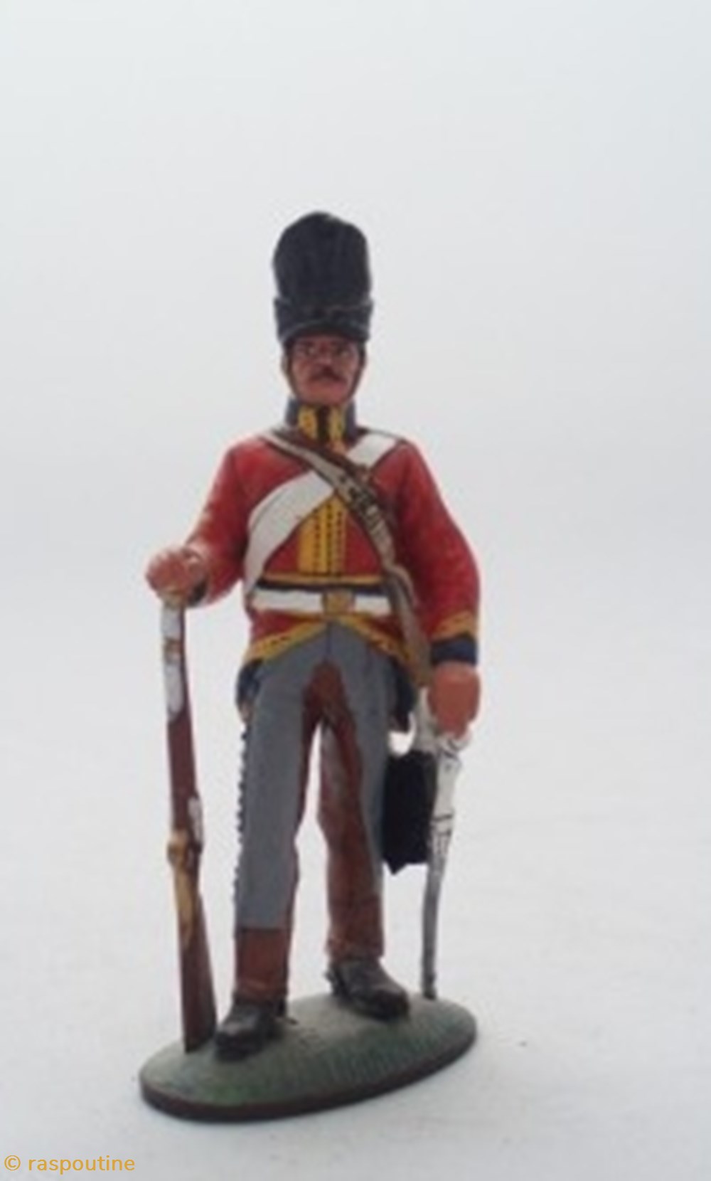 Sergent Scots Greys G.-B. 1815 figurines historiques epoque napoleonienne sergent scots greys g b 1815