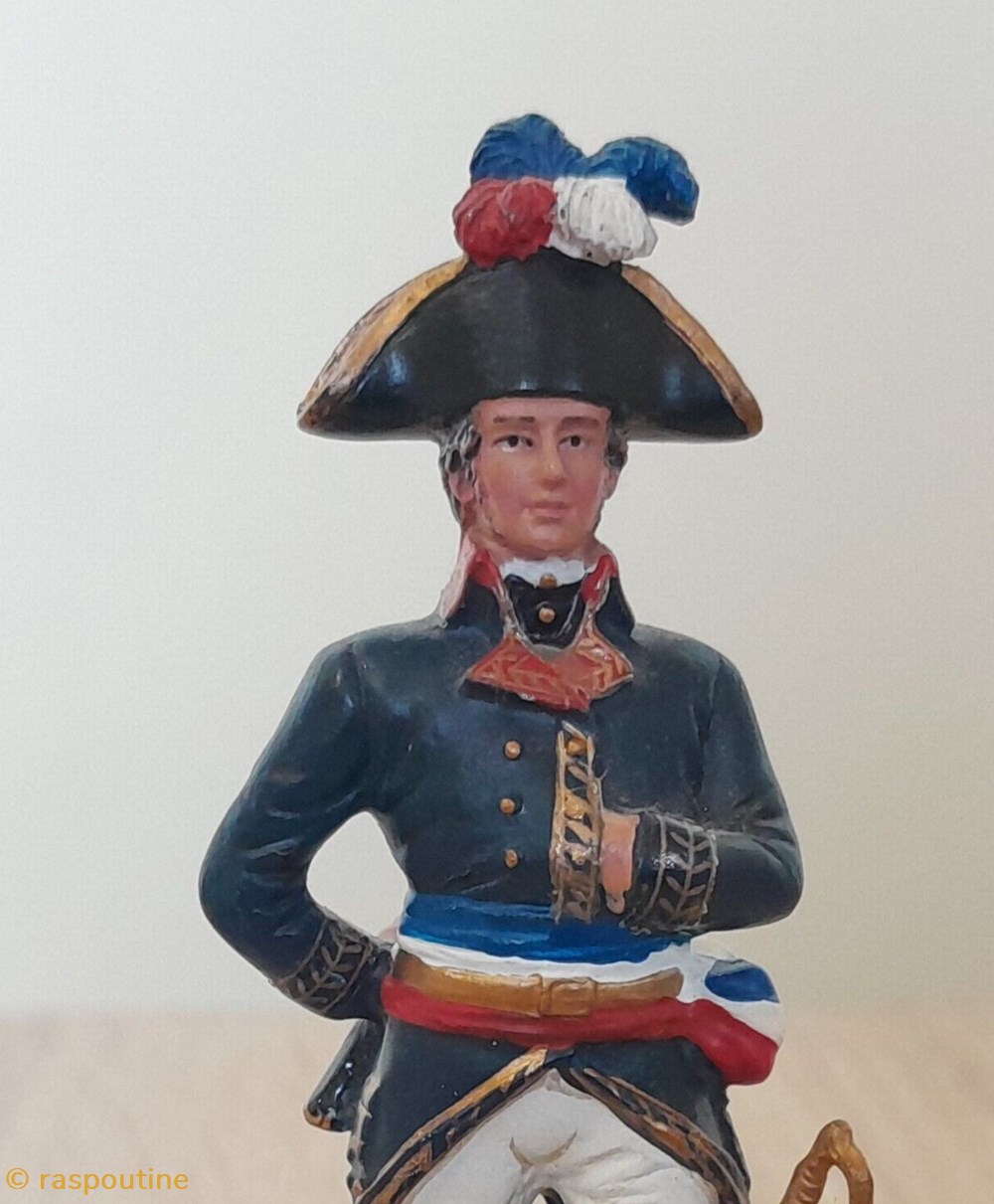General Moreau 1763-1813 2 figurines historique epoque napoleonienne general moreau 1763 1813
