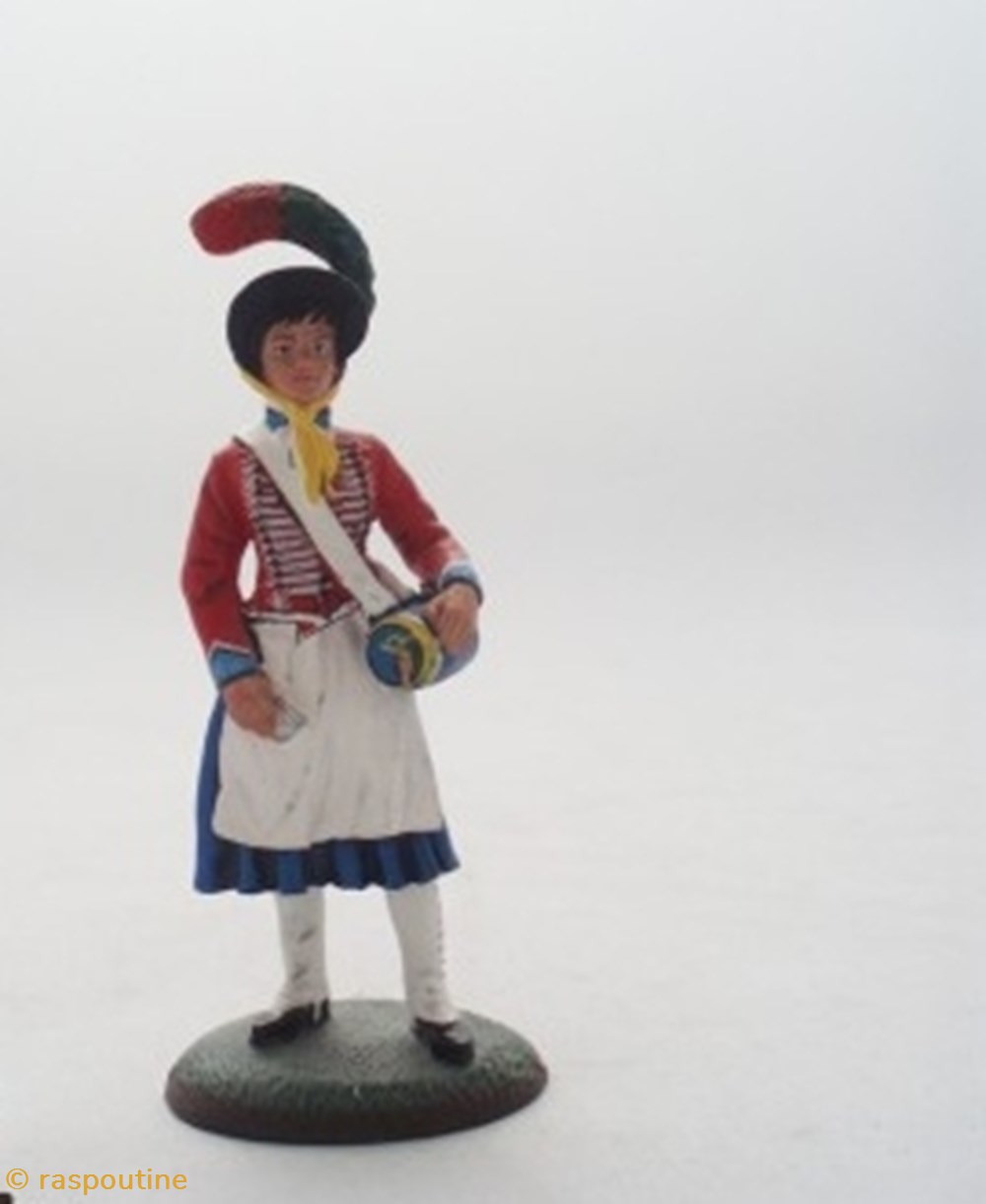 Cantinière 15 e Leger France 1809 figurines historiques epoque napoleonienne cantiniere 15 e leger france 1809