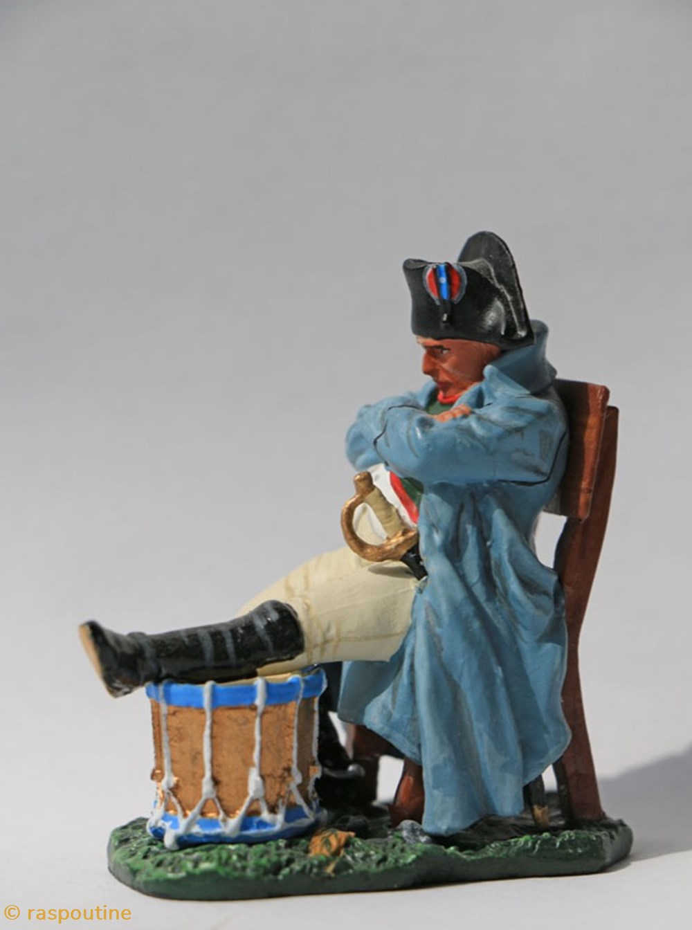 Napoléon 1er assoupi - Austerlitz figurines historique epoque napoleonienne napoleon 1er assoupi austerlitz