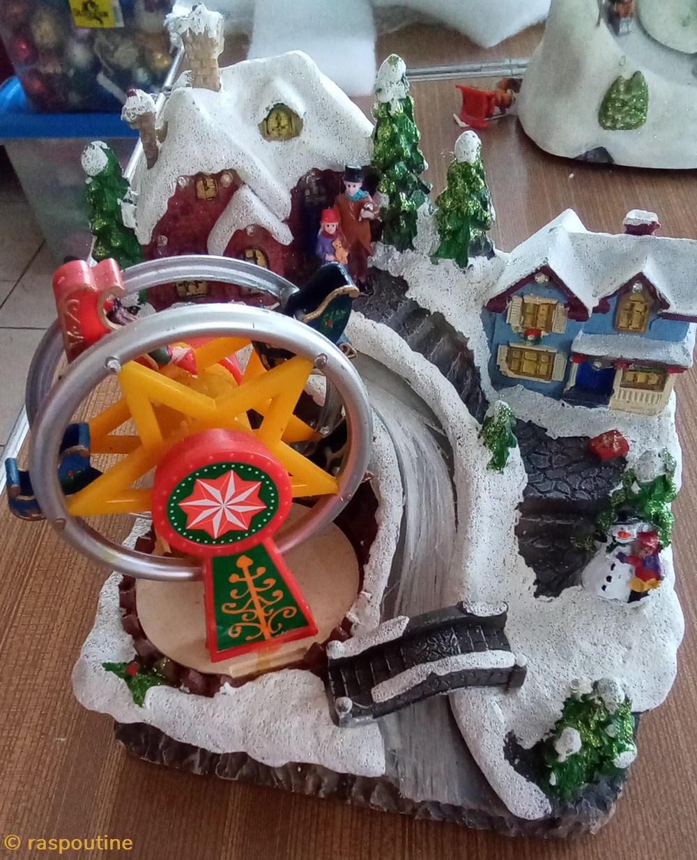 divers decorations magnets autocollants montagne lumineux