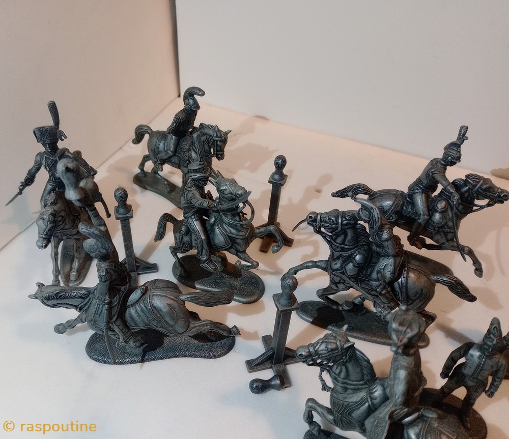 Le Carrousel premier empire 2 figurines historique epoque napoleonienne le carrousel premier empire