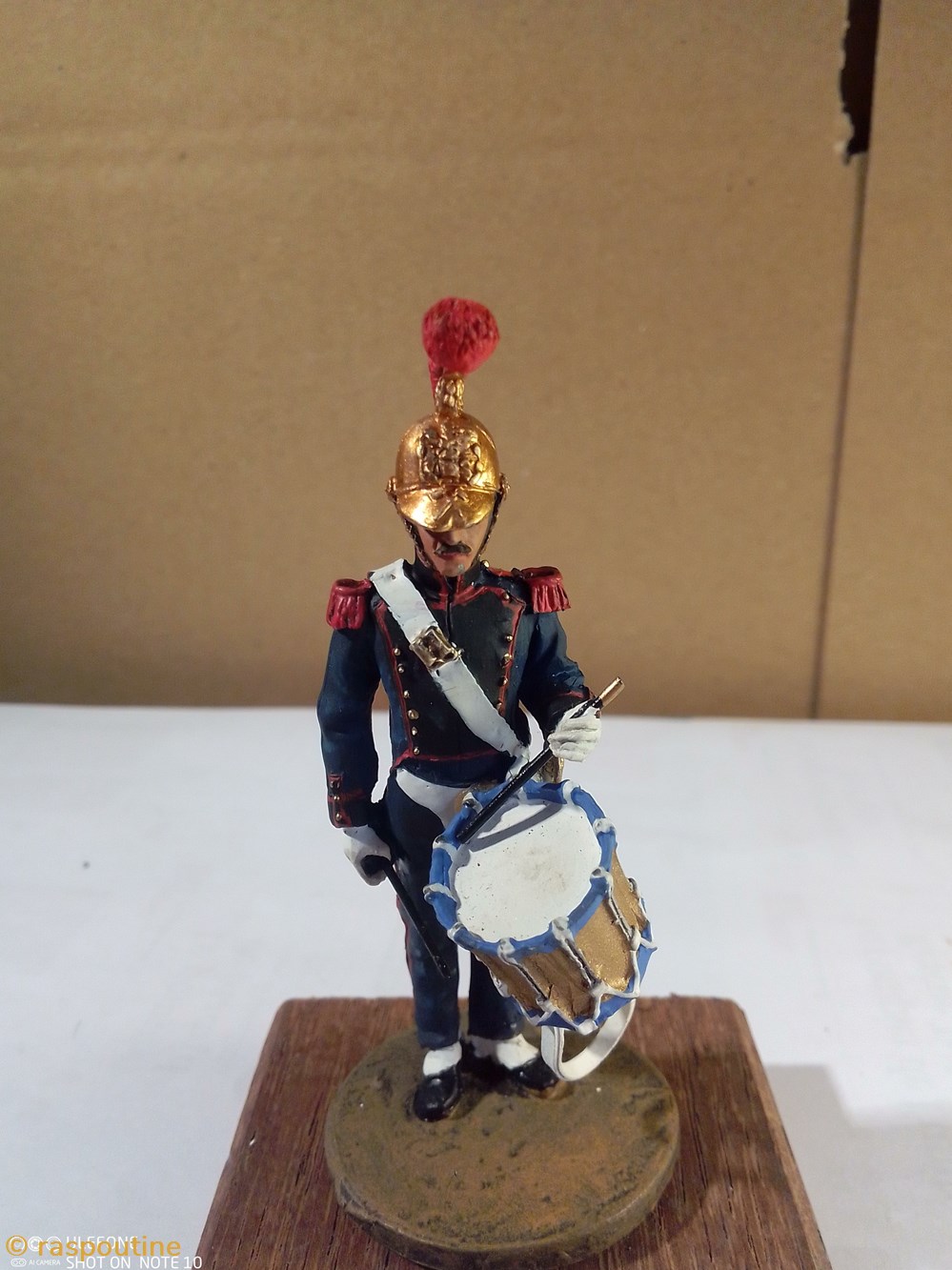 Pompier Français Tambour, 1852 figurines autres pompier francais tambour 1852