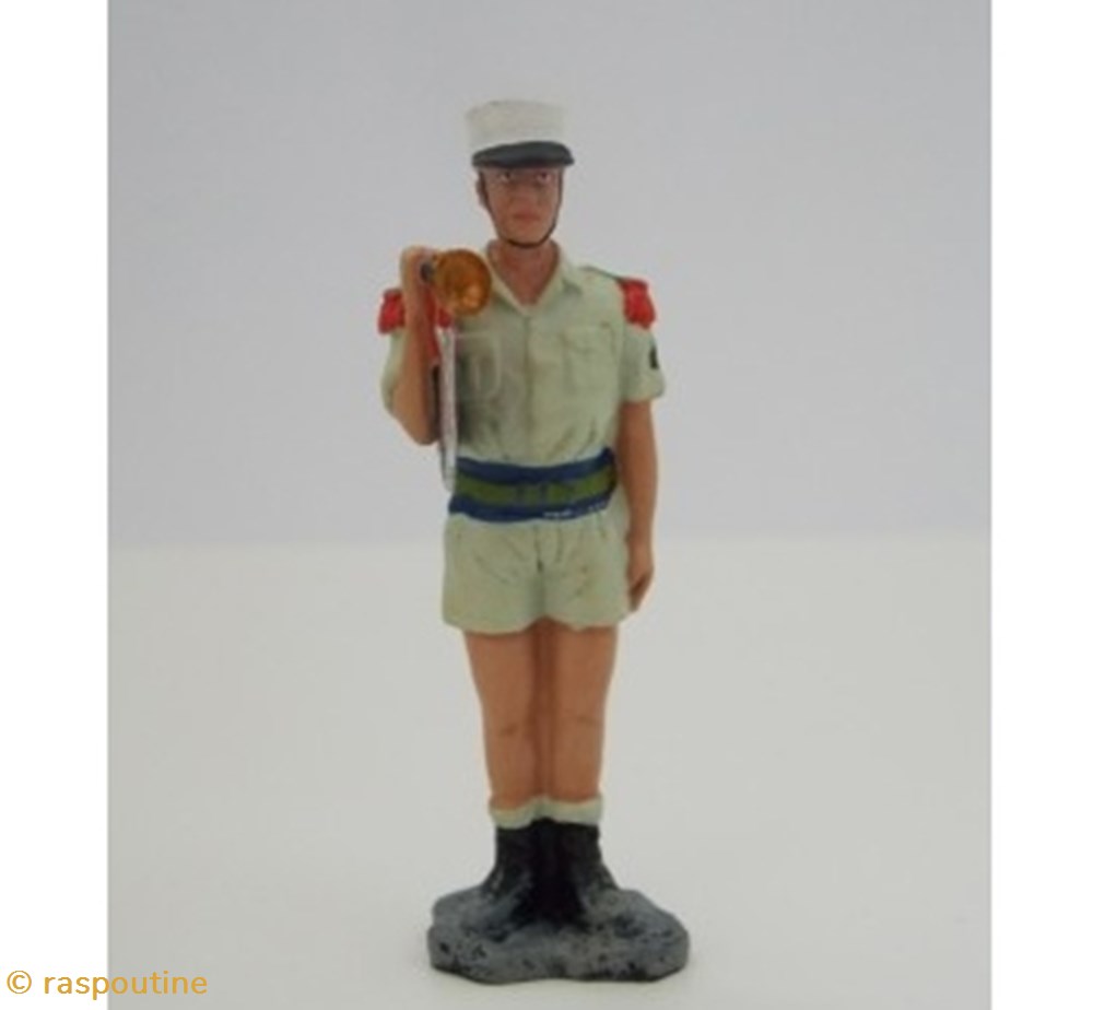 Clairon Escadron 13e DBLE 1999 figurines historiques legion etrangere clairon escadron 13e dble 1999