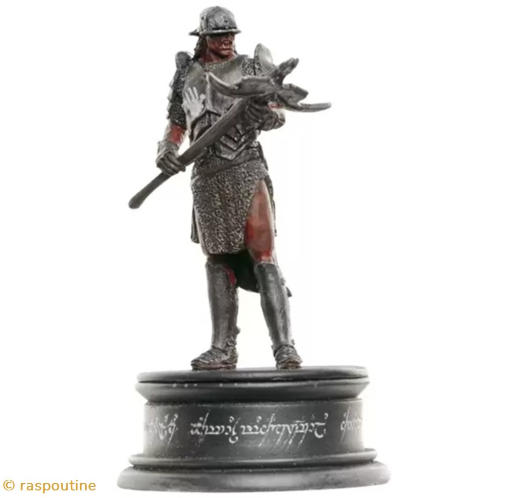 Uruk-hai à l'Arbalète (Pion Noir) figurines jeux de plateaux seigneur des anneaux uruk hai a arbalete pion noir