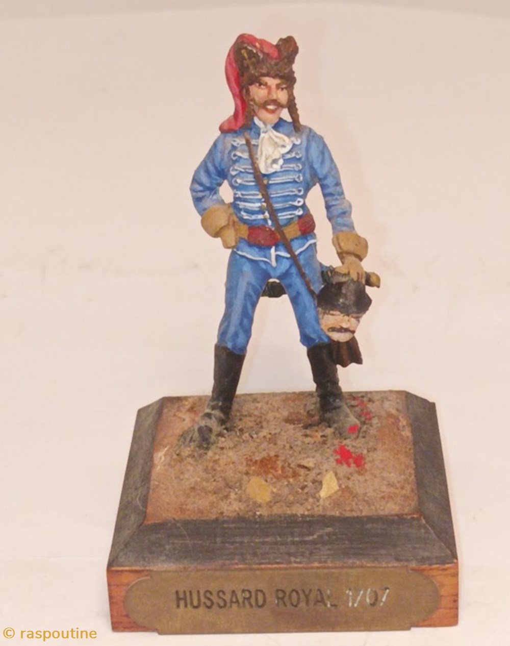 Hussard royal 1707 figurines historique hussard royal 1707