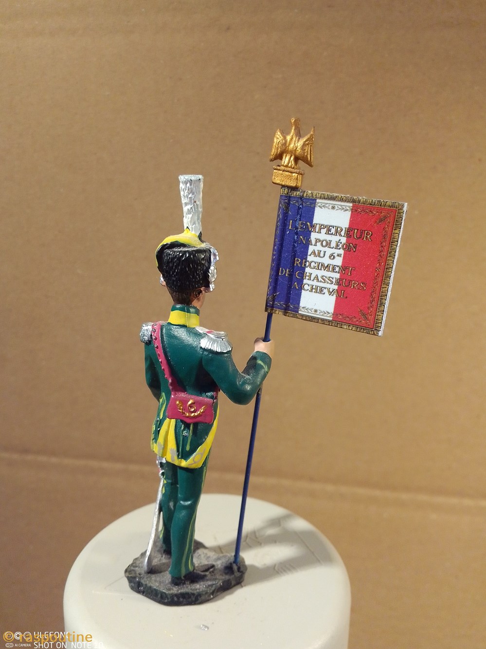 6 -ème rgt chasseurs à cheval 1815 figurines historiques epoque napoleonienne 6 eme rgt chasseurs a cheval 1815