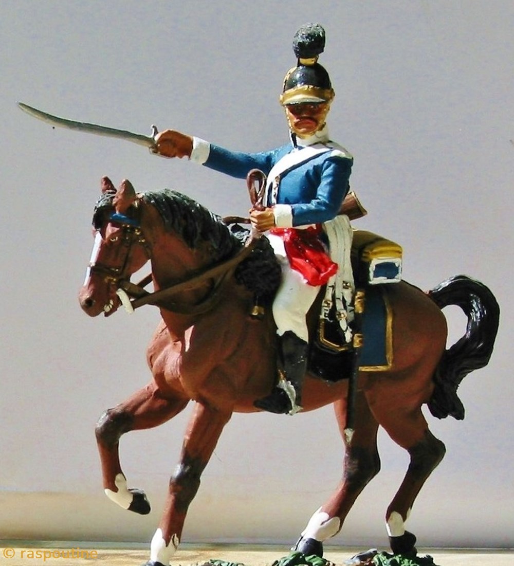 Cavalier, 1er régiment de cavalerie portugaise, 1810 figurines historique epoque napoleonienne cavalier 1er regiment de cavalerie portugaise 1810