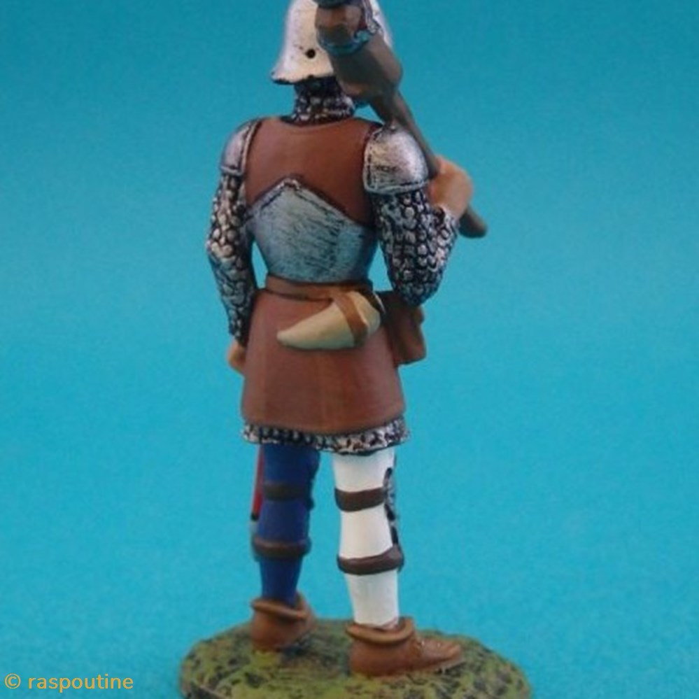 Couleuvrinier du XVème siècle 3 figurines historique moyen age couleuvrinier du xveme siecle