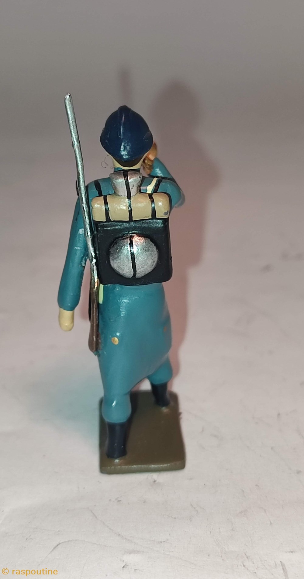figurines historique premiere guerre mondiale clairon de infanterie de ligne en capote bleu horizon