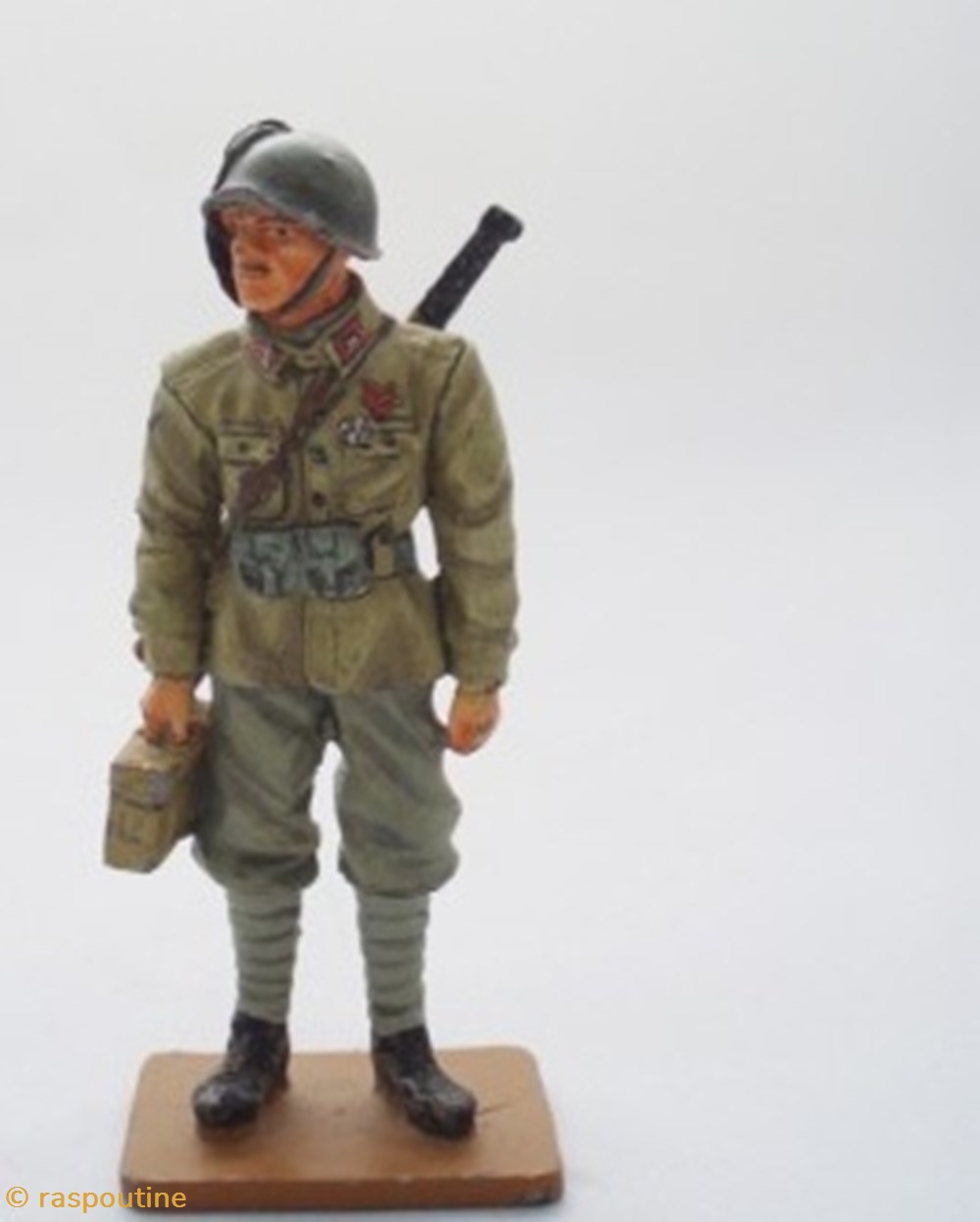 figurines historiques seconde guerre mondiale caporal italien bersagliers 1944