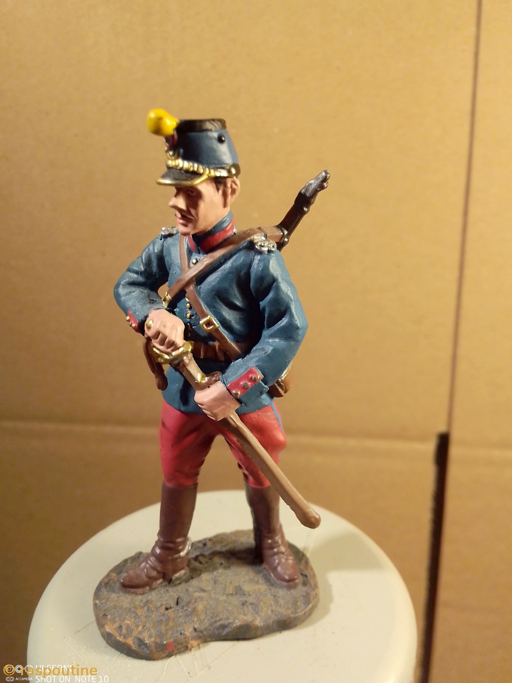 Chasseur Français 1914 figurines historiques premiere guerre mondiale chasseur francais 1914