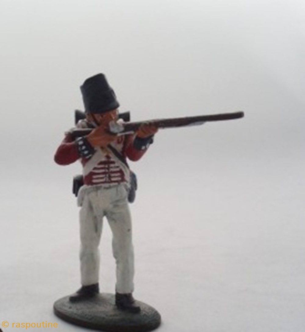 figurines historiques epoque napoleonienne soldat garde coldstream 1815