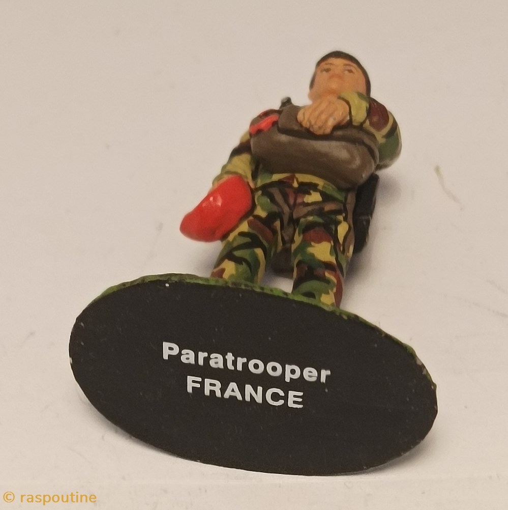 figurines historique apres guerre paratrooper france