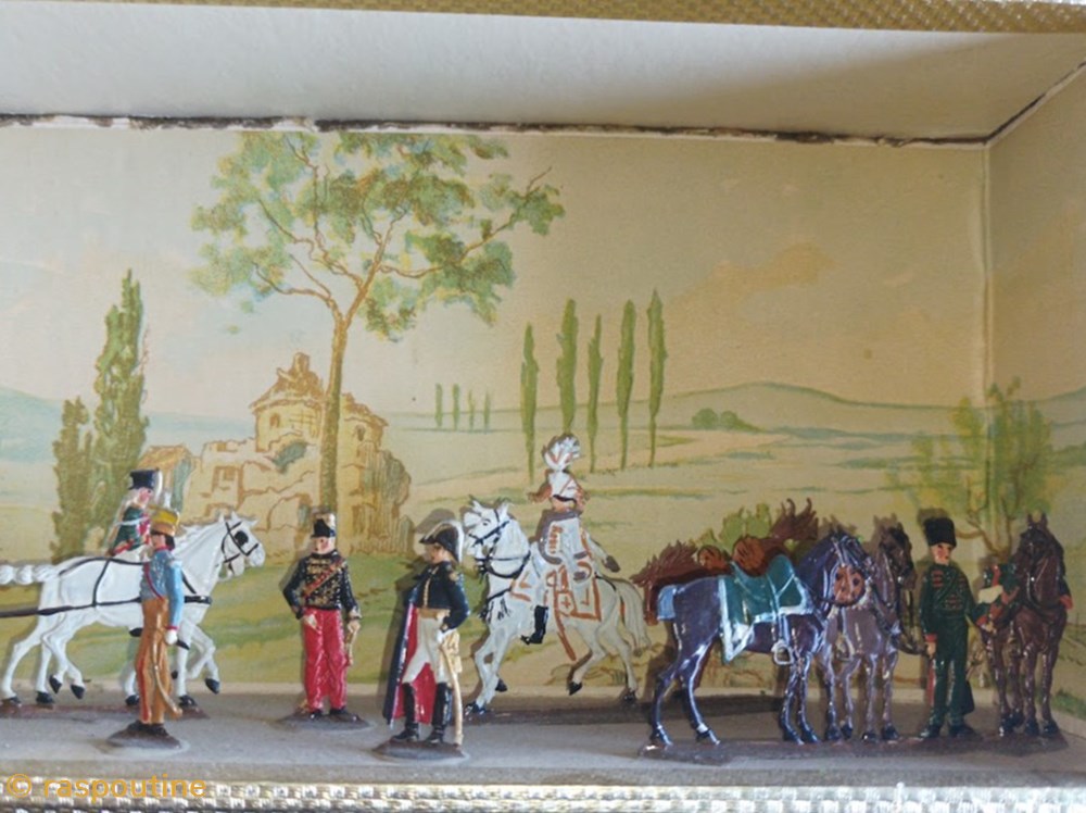 Coffret Napoléon 4 figurines historique epoque napoleonienne coffret napoleon