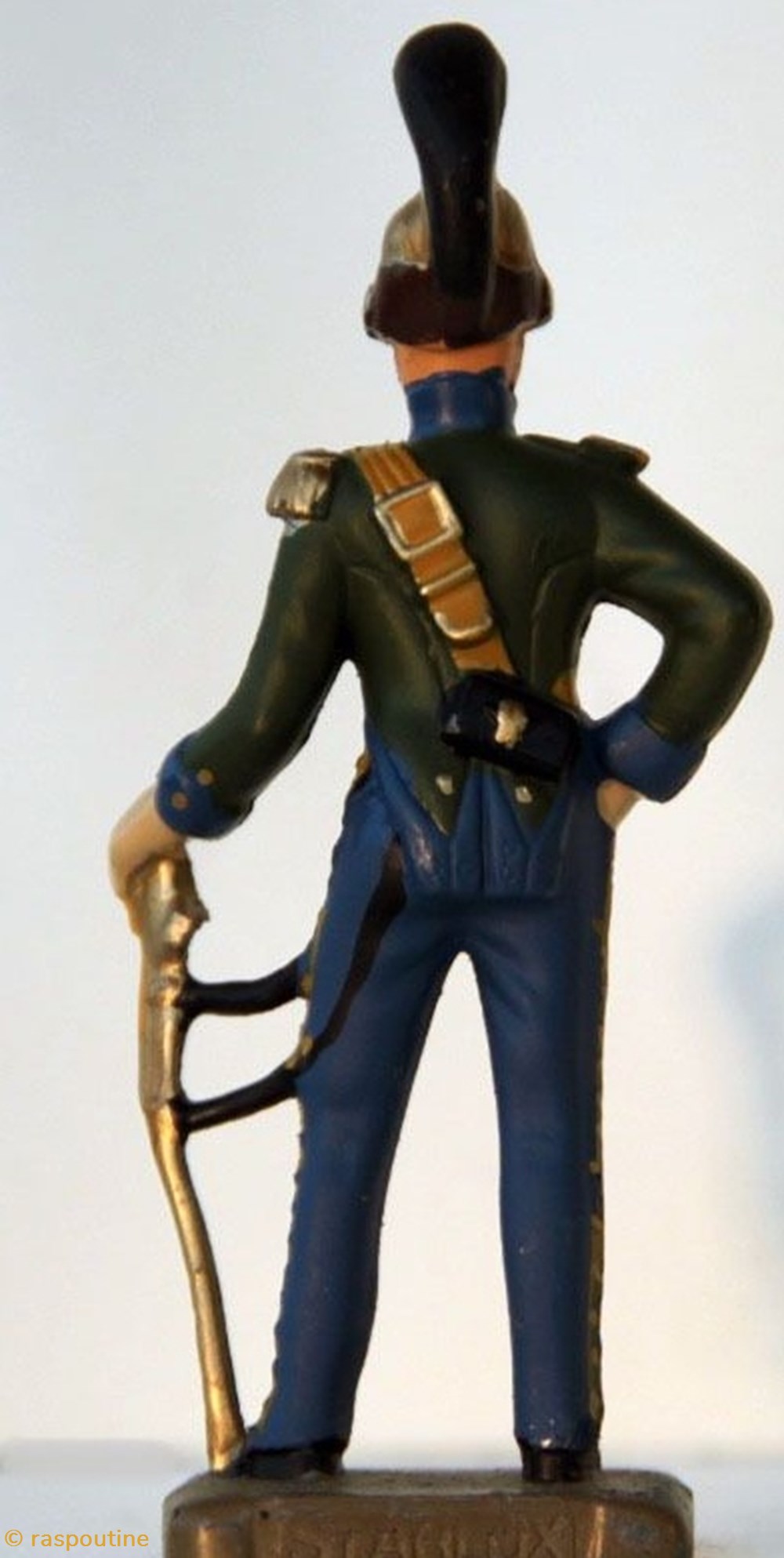 figurines historique epoque napoleonienne officier 5 eme reg leger cavalerie