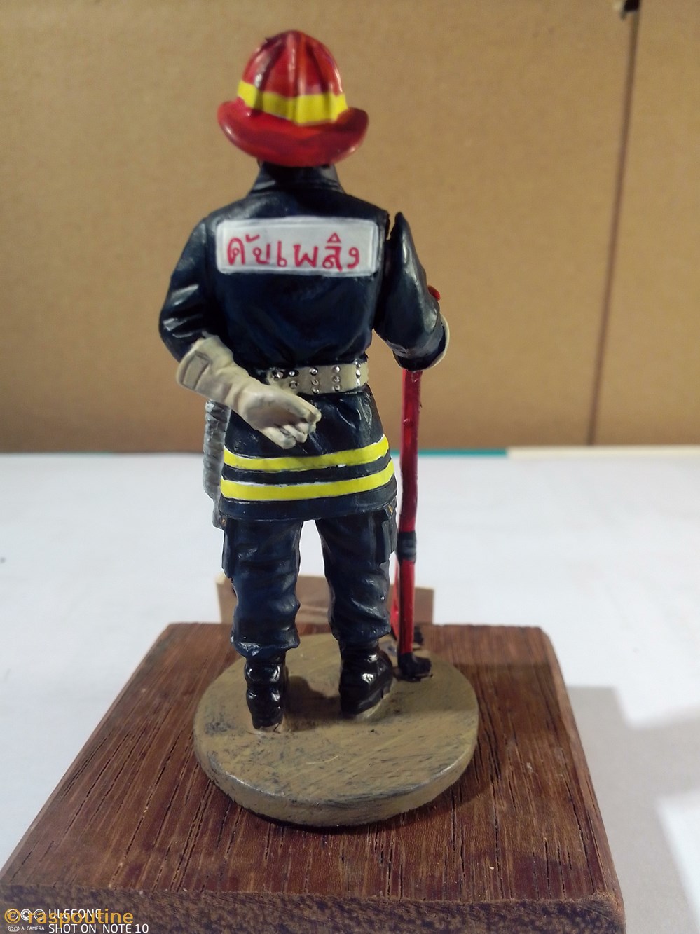 Pompier Thaïlandais Bangkok, 1975 figurines autres pompier thailandais bangkok 1975
