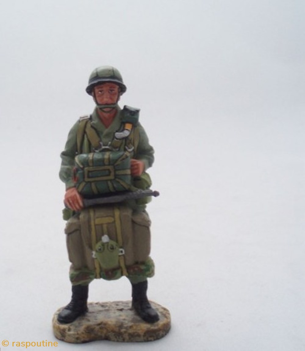 Lieutenant 2e REP 1978 figurines historique legion etrangere lieutenant 2e rep 1978