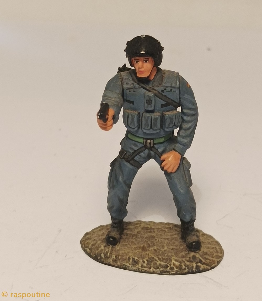 Grupo Accion Rural Guardia Civil Spain figurines historique apres guerre grupo accion rural guardia civil spain
