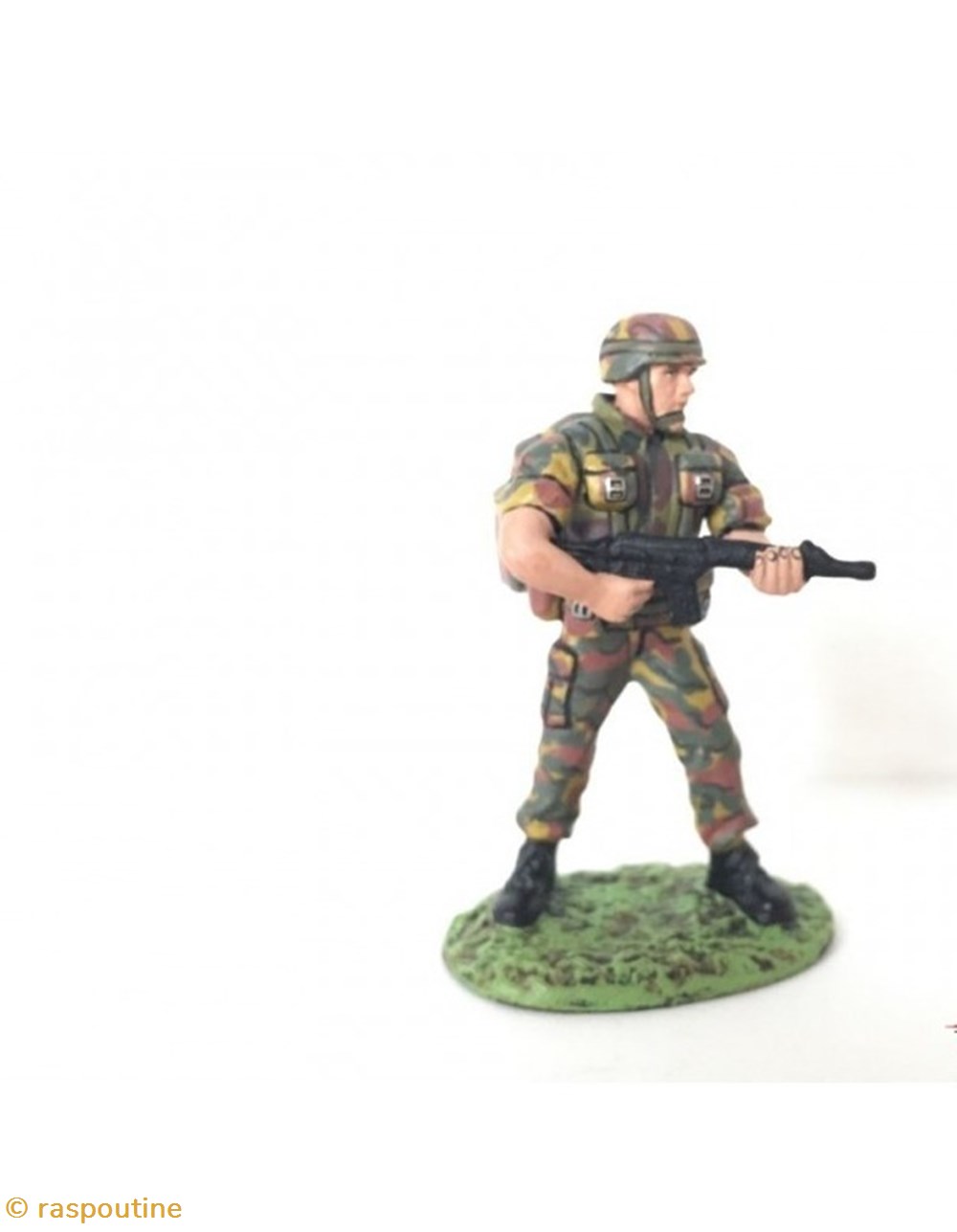 figurines historiques apres guerre brigade para commando belgique 2002