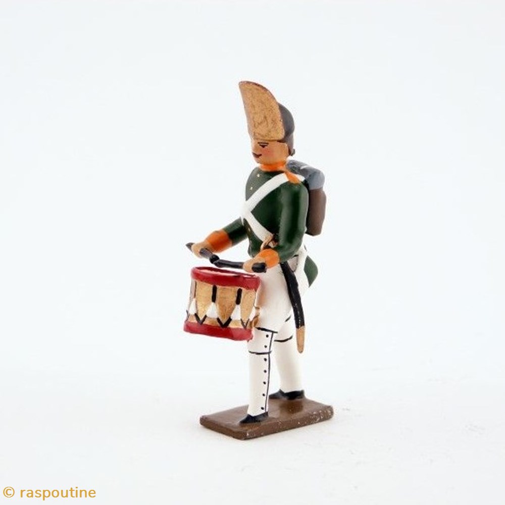 Tambour des grenadiers russes (Régiment de la Garde Pavlovski) 1807 figurines historique epoque napoleonienne tambour des grenadiers russes regiment de la garde pavlovski 1807