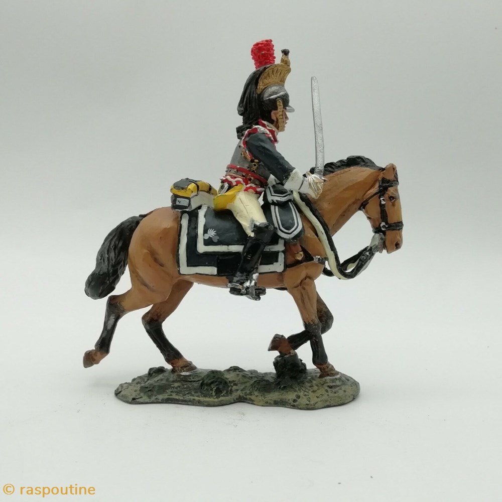 figurines historiques epoque napoleonienne officier de cuirassiers france 1809