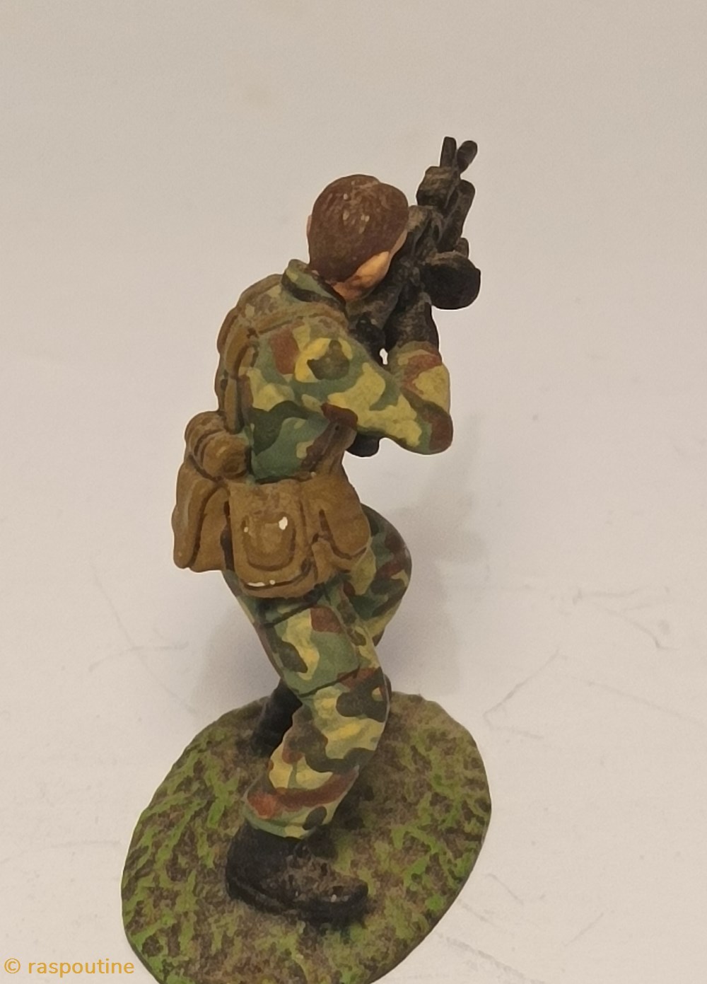 Commando Marine France - 1991 4 figurines historique apres guerre commando marine france 1991