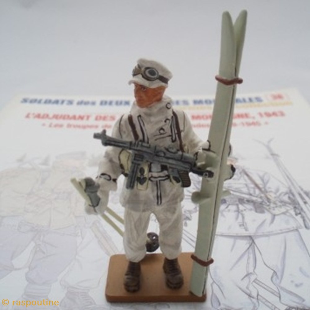 figurines historiques seconde guerre mondiale oberfeldwebel ski jager brigade germany 1943