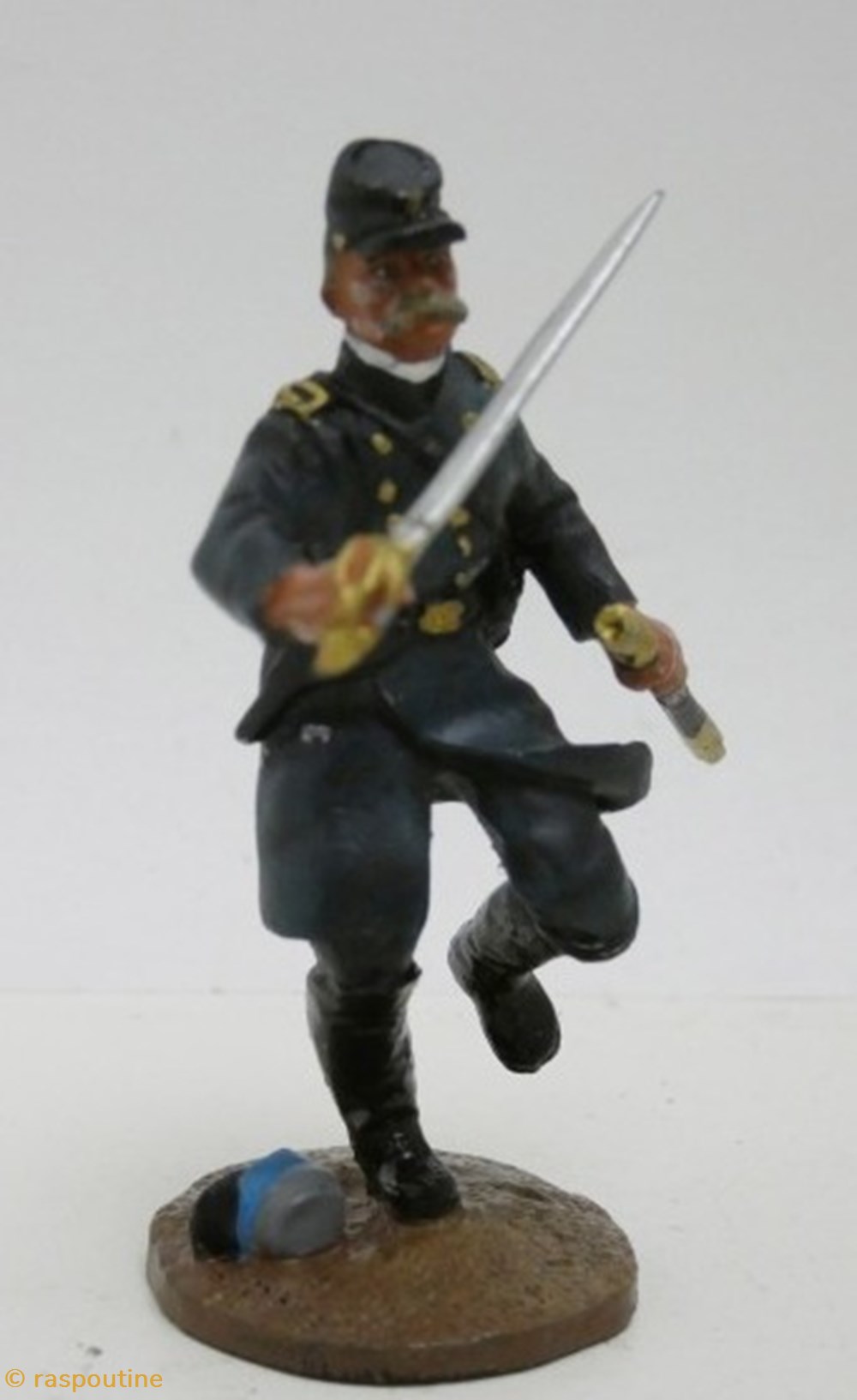 Colonel de l'Union Joshua Chamberlain 20th Volontaire du Maine figurines historique guerre civile americaine colonel de union joshua chamberlain 20th volontaire du maine