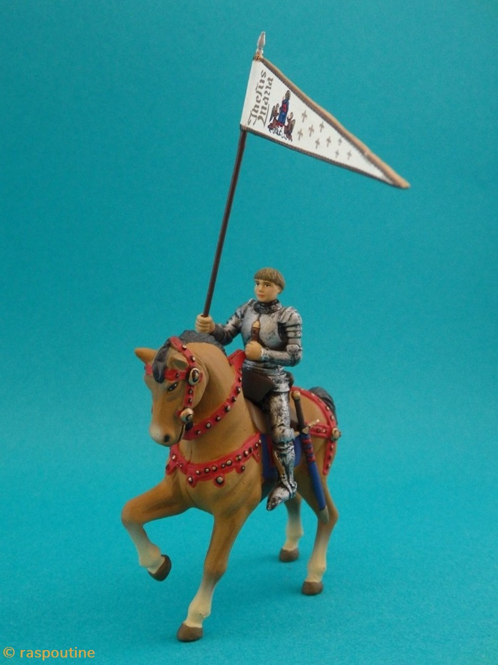 Jeanne d’Arc, XV siècle. figurines historiques moyen age jeanne d arc xv siecle