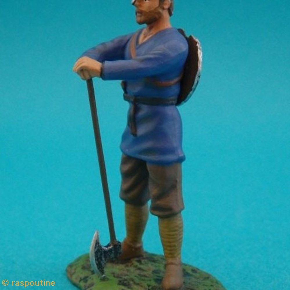 Homme a pied anglais XIe siècle 2 figurines historique moyen age homme a pied anglais xie siecle