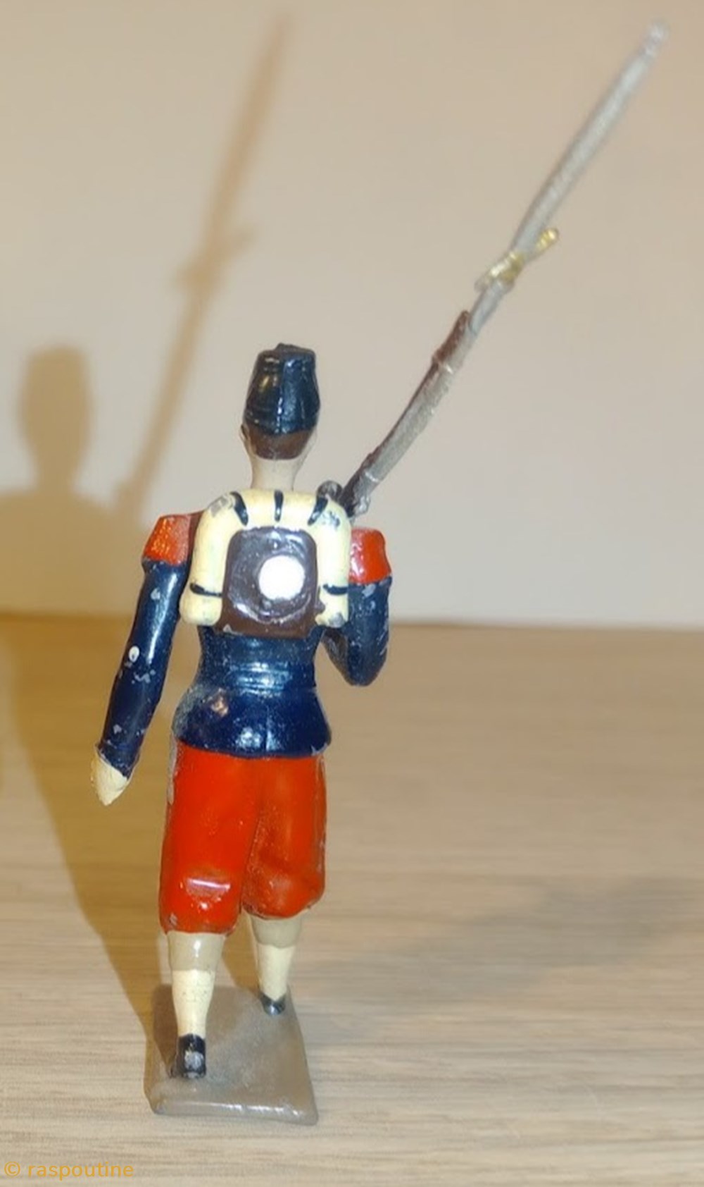 figurines historique fantassin de infanterie de ligne basquine garance napoleon iii