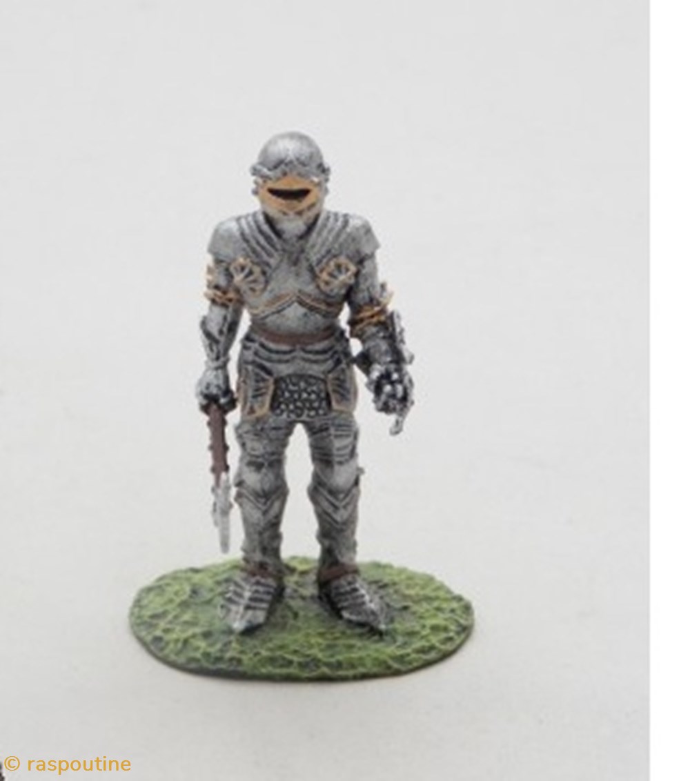 Soldat Moyen Age Armure type Maximilien 1415 figurines historique soldat moyen age armure type maximilien 1415