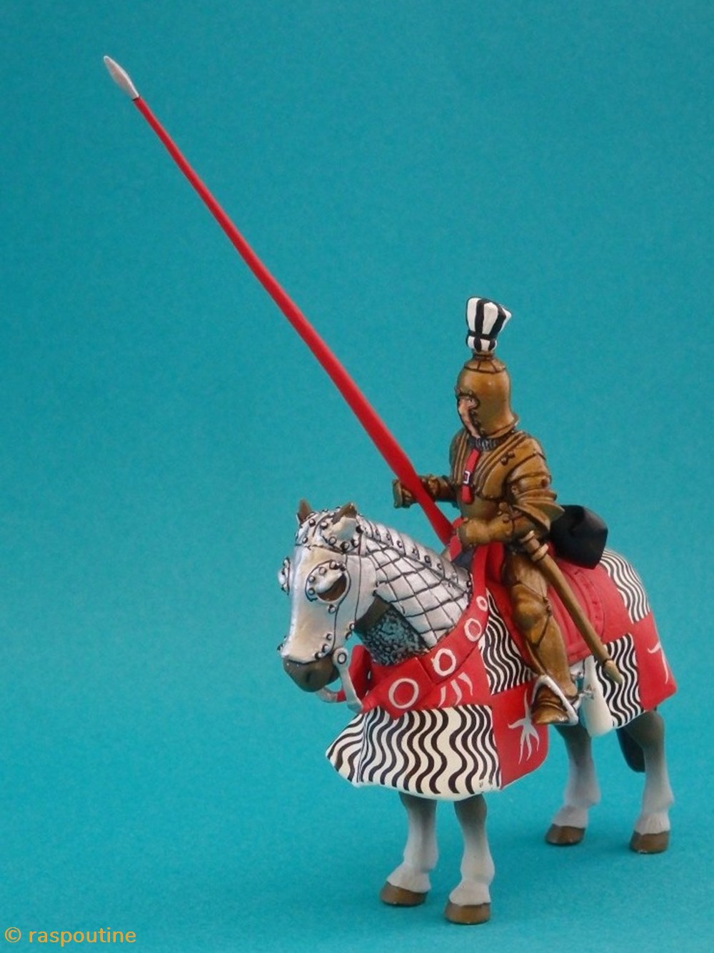 Chevalier italien, XV siècle figurines historiques moyen age chevalier italien xv siecle