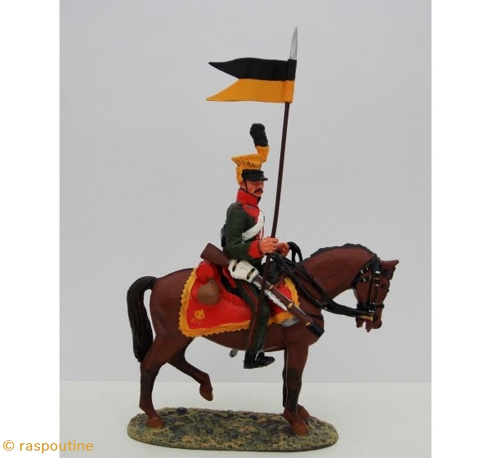 Uhlan Armée Impériale d'Autriche 1809 figurines historiques epoque napoleonienne uhlan armee imperiale autriche 1809
