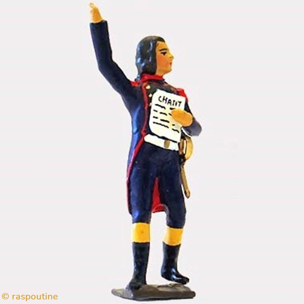 figurines historique revolution francaise rouget de lisle