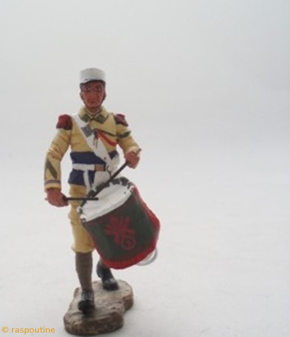 Tambour 3e REI 1931 figurines historiques legion etrangere tambour 3e rei 1931
