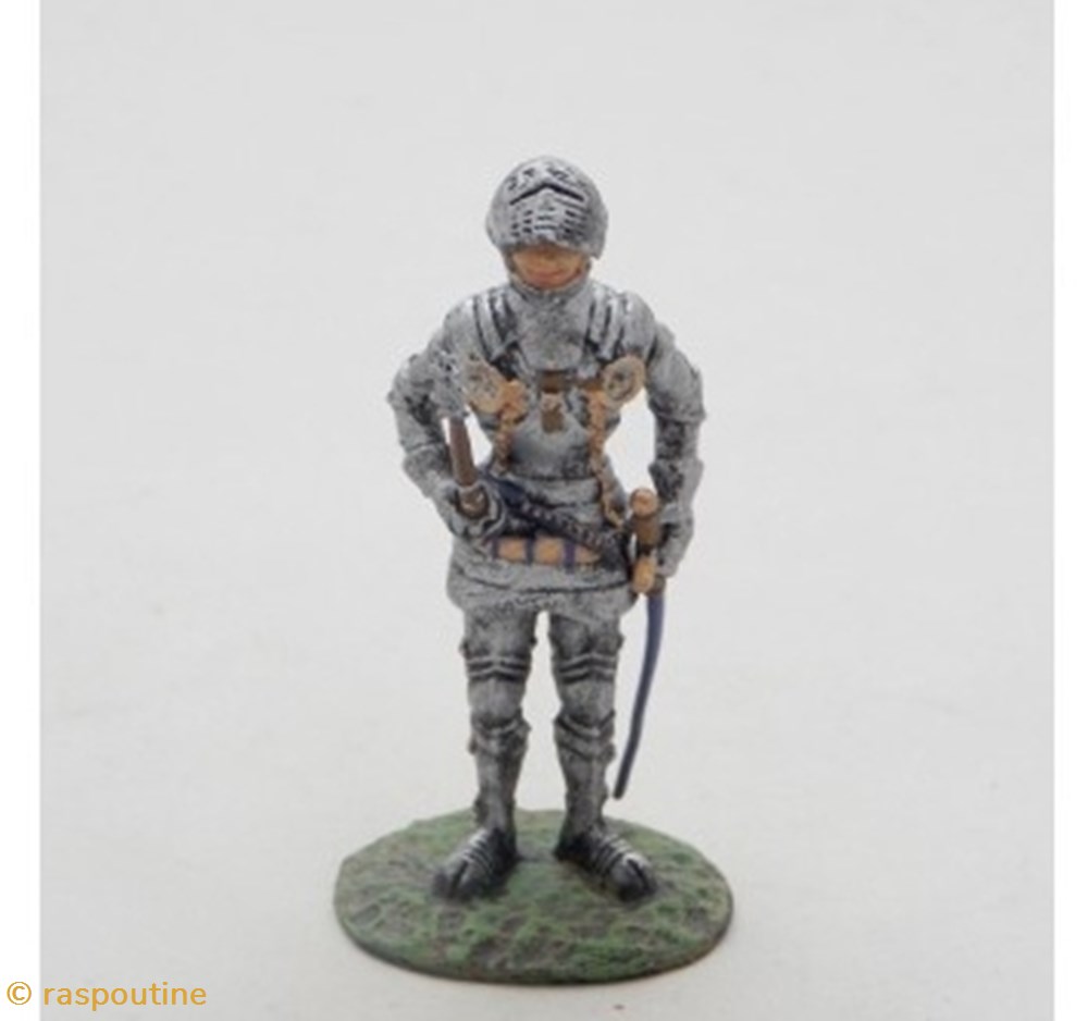 Chevalier Anglais XIVe siècle figurines historique moyen age chevalier anglais xive siecle