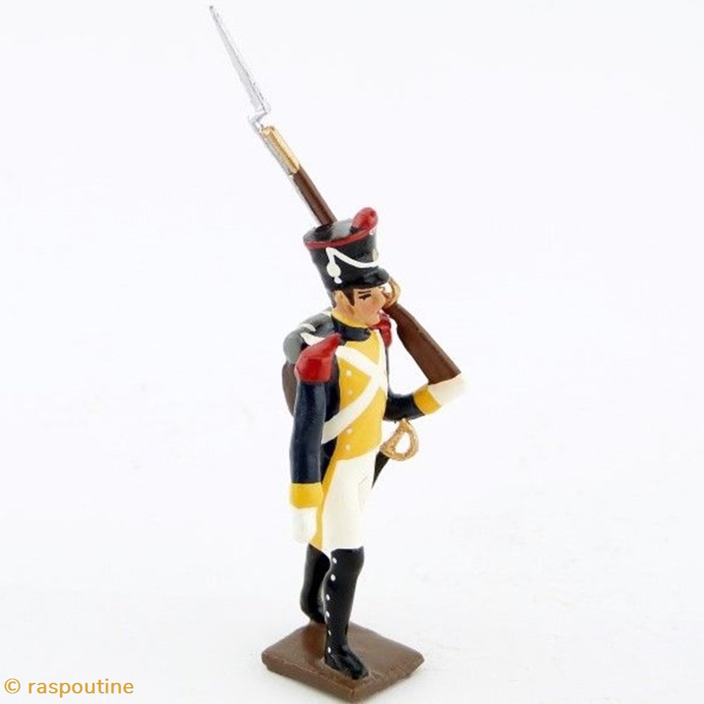 Fantassin de la légion de la vistule (1809) figurines historique epoque napoleonienne fantassin de la legion de la vistule 1809