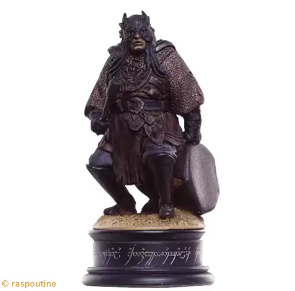 Percutionniste Orc (Pion Noir) figurines jeux de plateaux seigneur des anneaux percutionniste orc pion noir