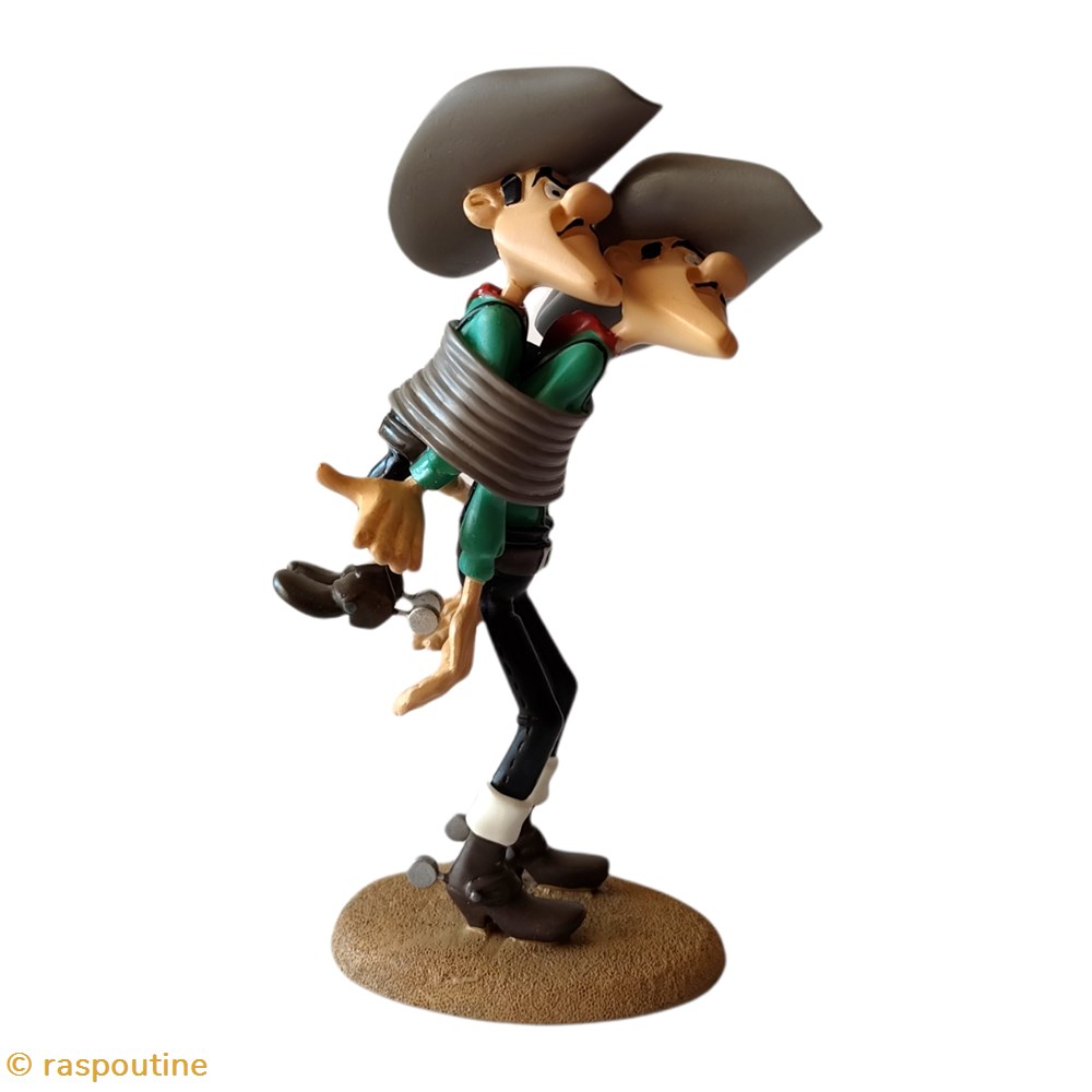 Les Daltons ligotés figurines bande dessinee les daltons ligotes