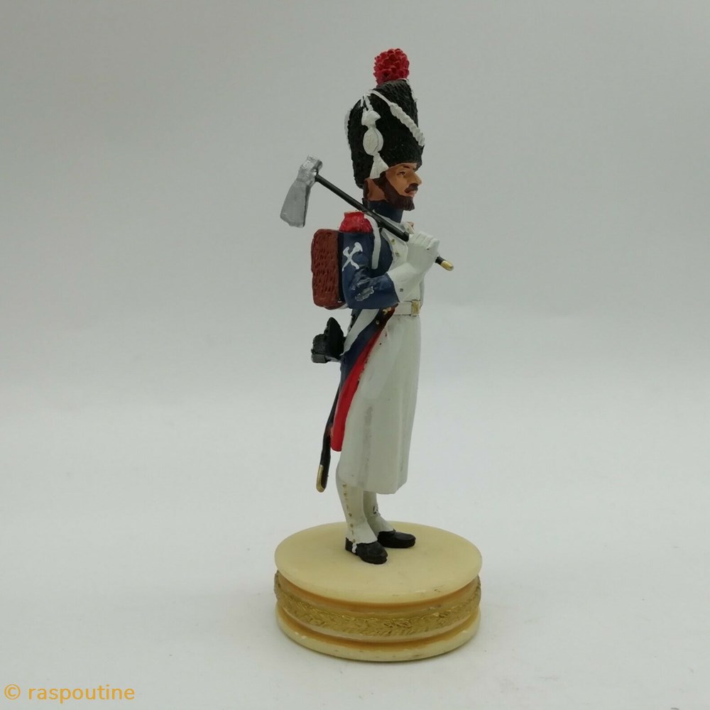Sapeur d'Infanterie de ligne figurines historiques epoque napoleonienne sapeur infanterie de ligne