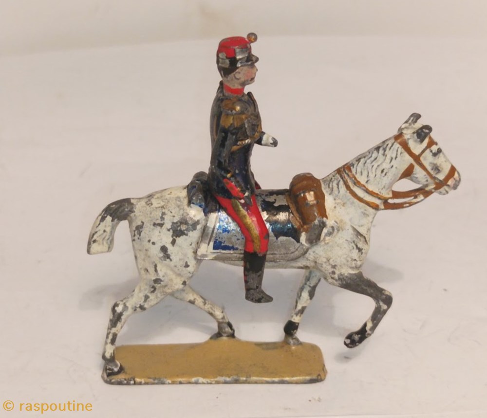 Aide de camps avec képi 4 figurines historique aide de camps avec kepi