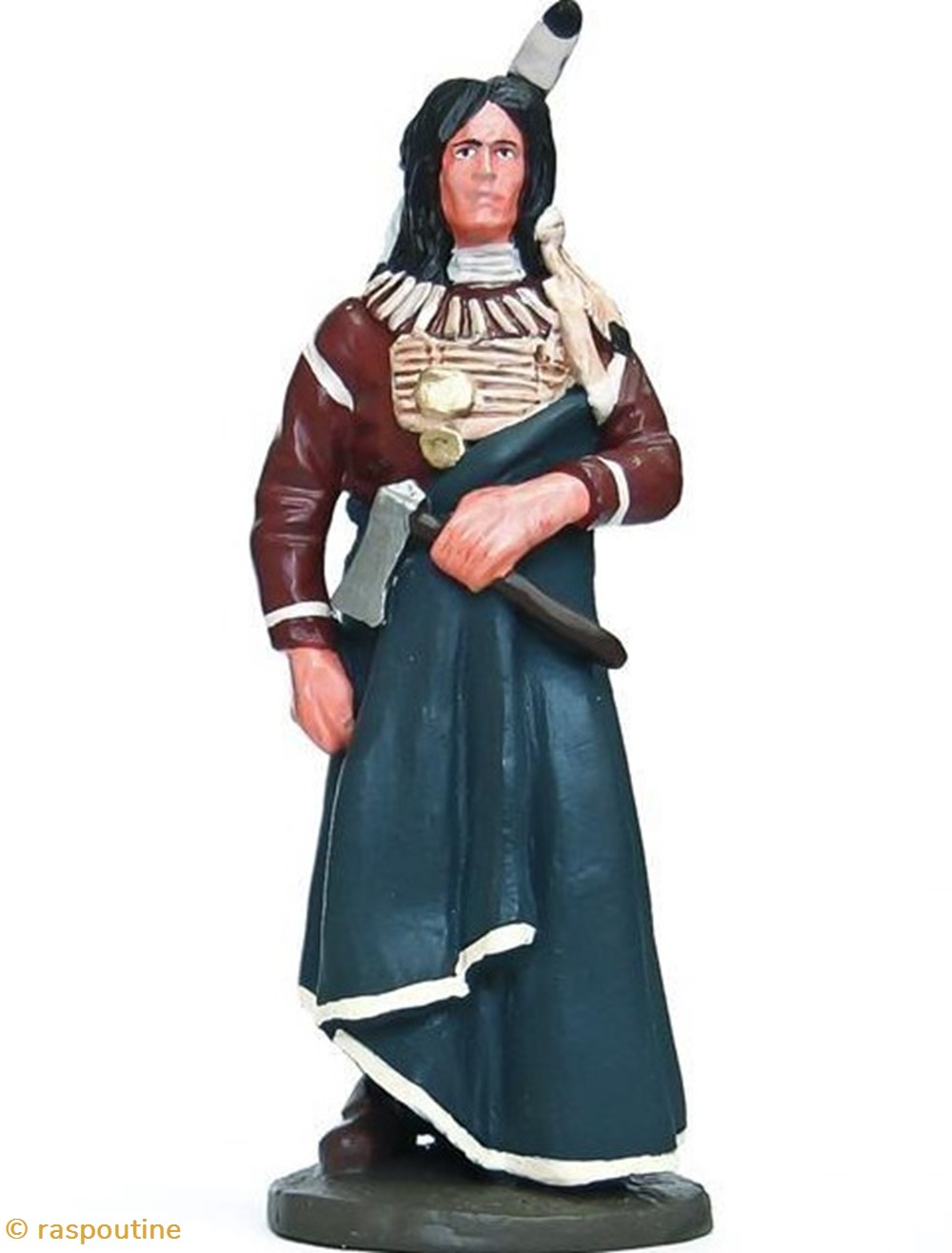 Standing Bear ponca indian figurines historique standing bear ponca indian