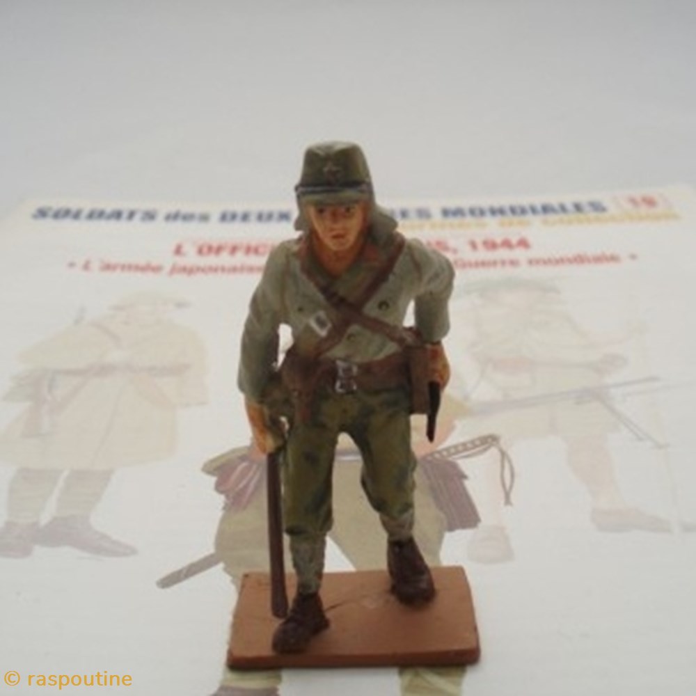 Officier Japonais Armée Japonaise 1944 figurines historiques seconde guerre mondiale officier japonais armee japonaise 1944