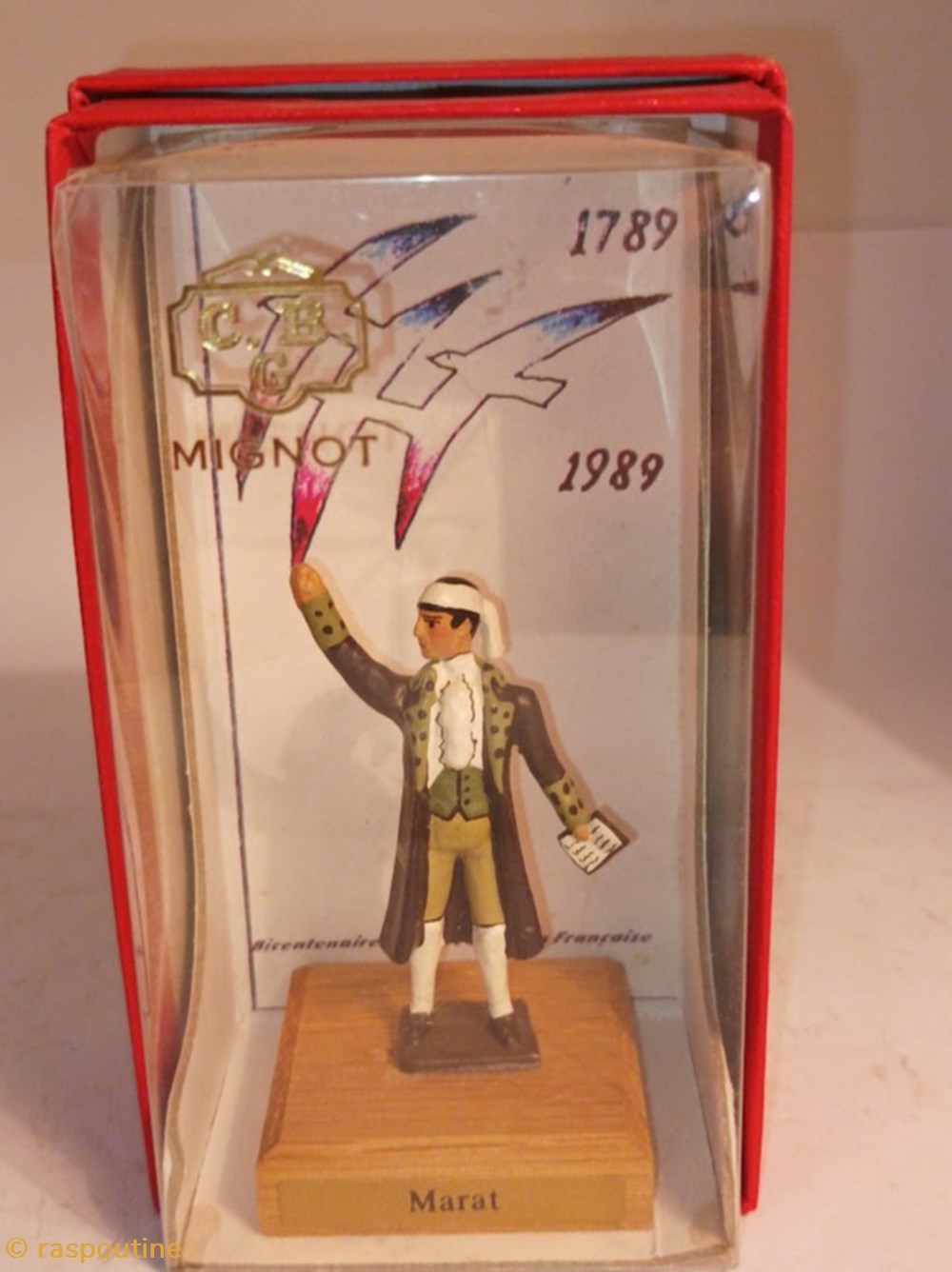 Marat 2 figurines marat