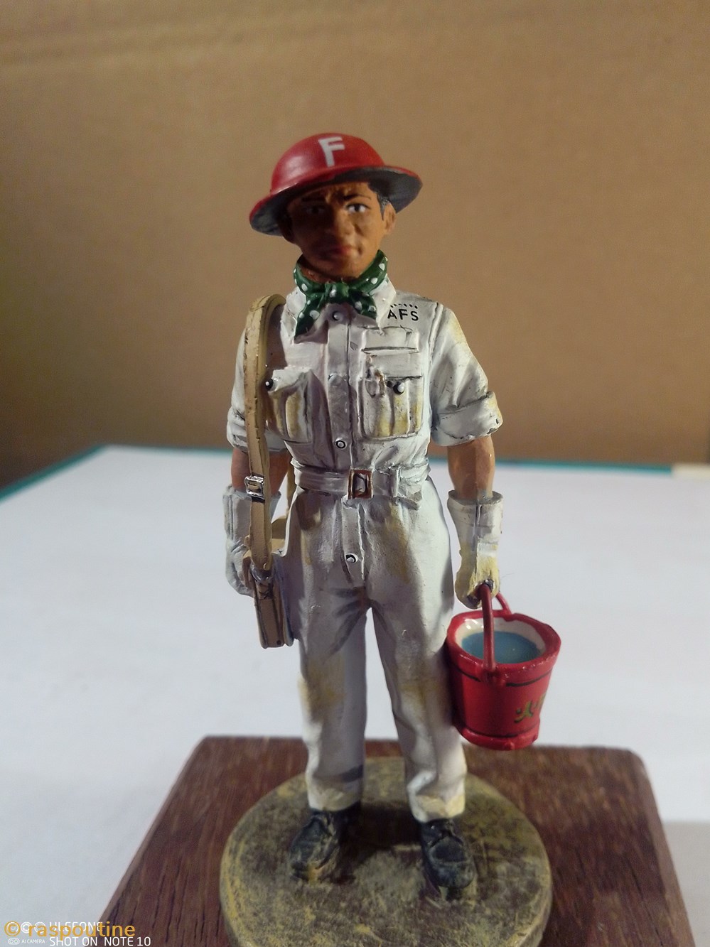 Pompier auxiliaire de Singapour, 1941 figurines autres pompier auxiliaire de singapour 1941