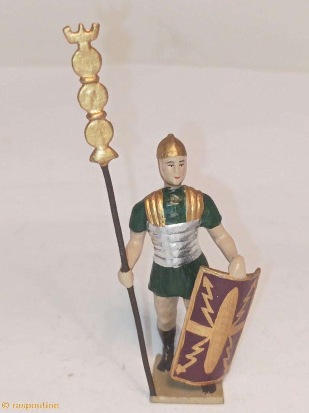 Romain porte-enseigne figurines historique antiquite romain porte enseigne