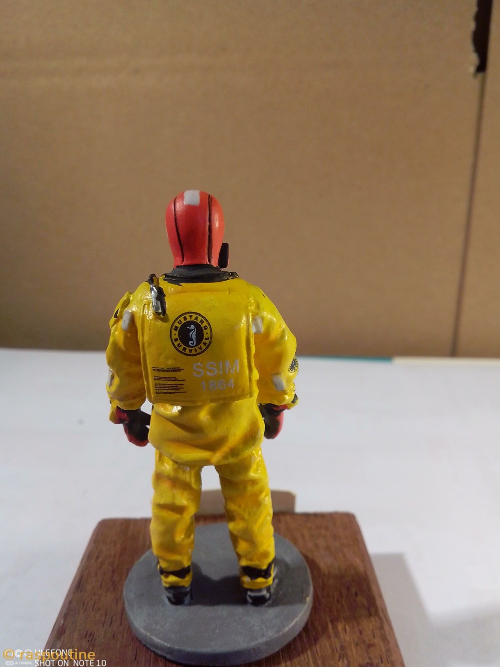 figurines autres pompier canadien tenue aquatique tenue anti froid 2003